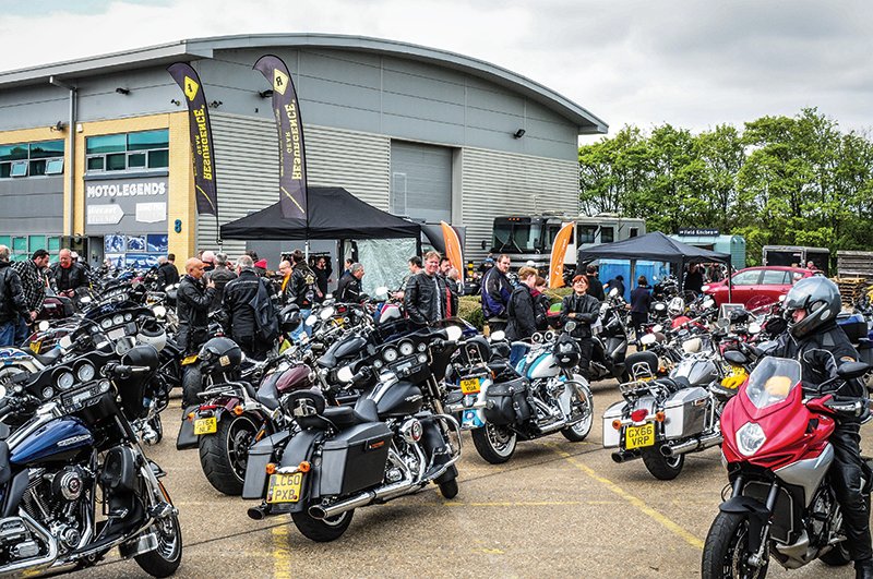 Motolegends Open Day bikers